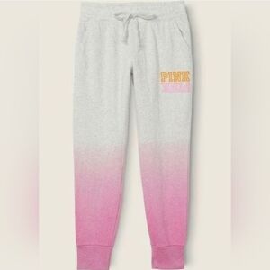 Vs Pink Xl Pink Ombre Dip Dye Skinny Joggers